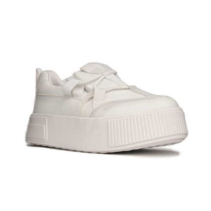 Zapatillas Urbanas Mujer Rumania - Blanco Total