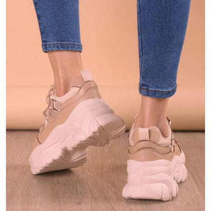 Zapatillas Urbanas Mujer San Antonio - Beige