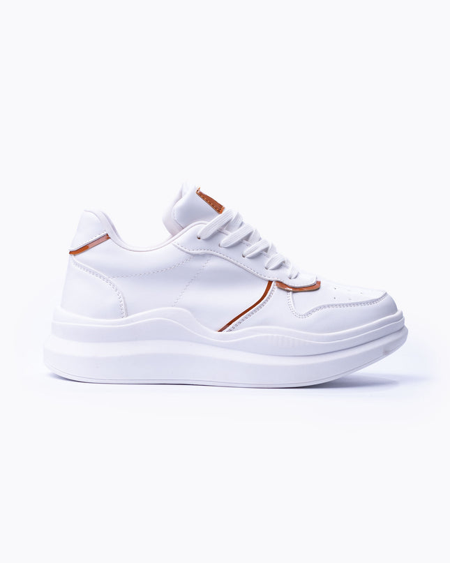 Zapatilla San Blas - Blanco con Camel