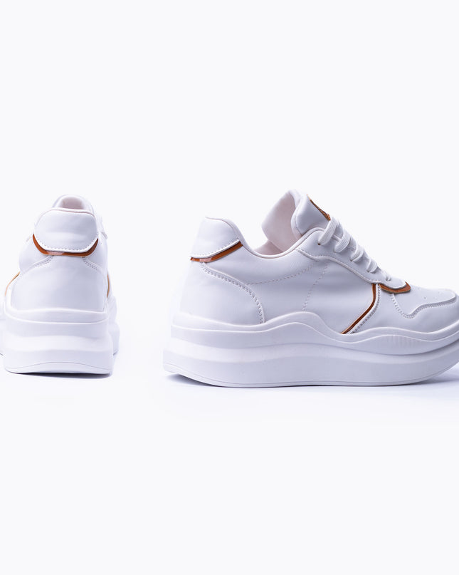 Zapatilla San Blas - Blanco con Camel