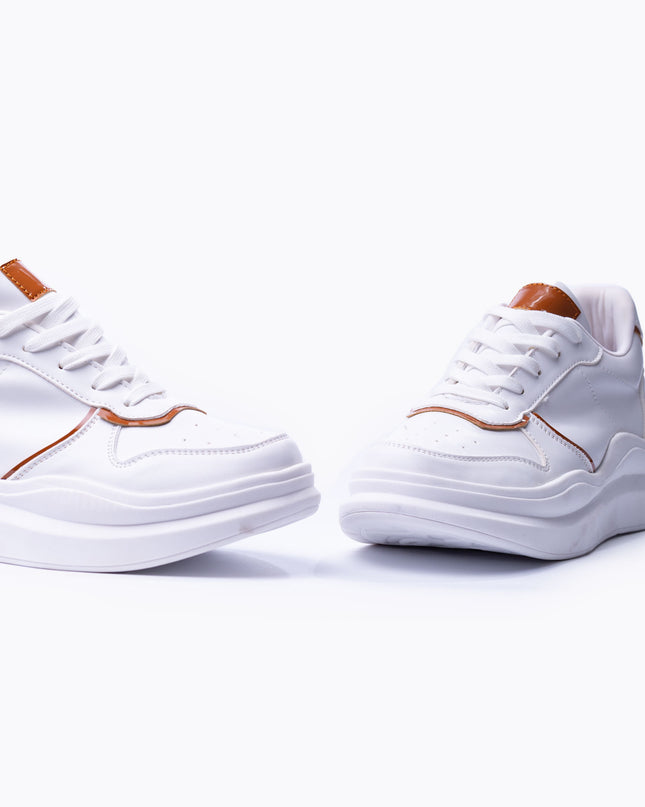 Zapatilla San Blas - Blanco con Camel