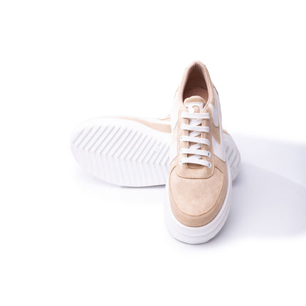 Zapatillas Urbanas Mujer Santander - Beige