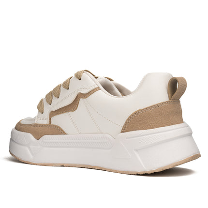 Zapatillas Urbanas Mujer Shark  - Beige