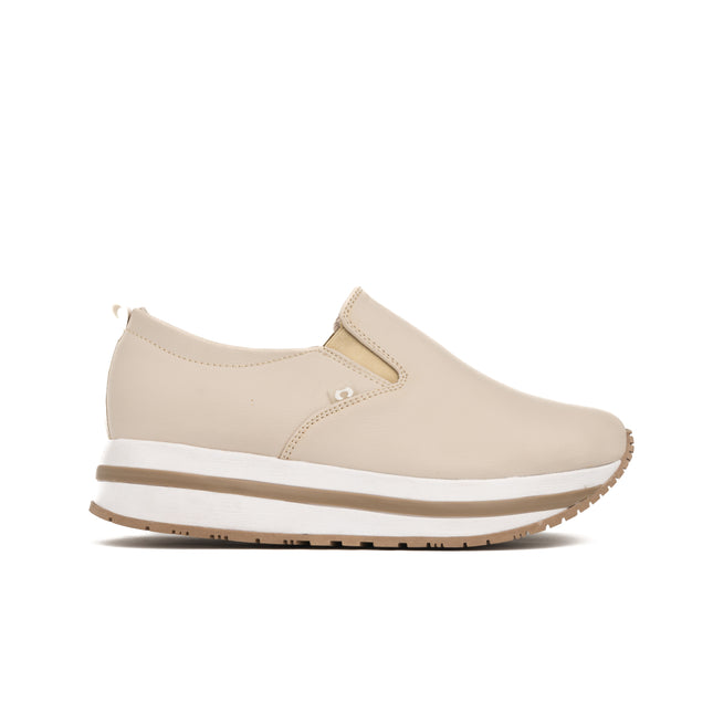 Zapatillas Urbanas Mujer Shumen - Beige