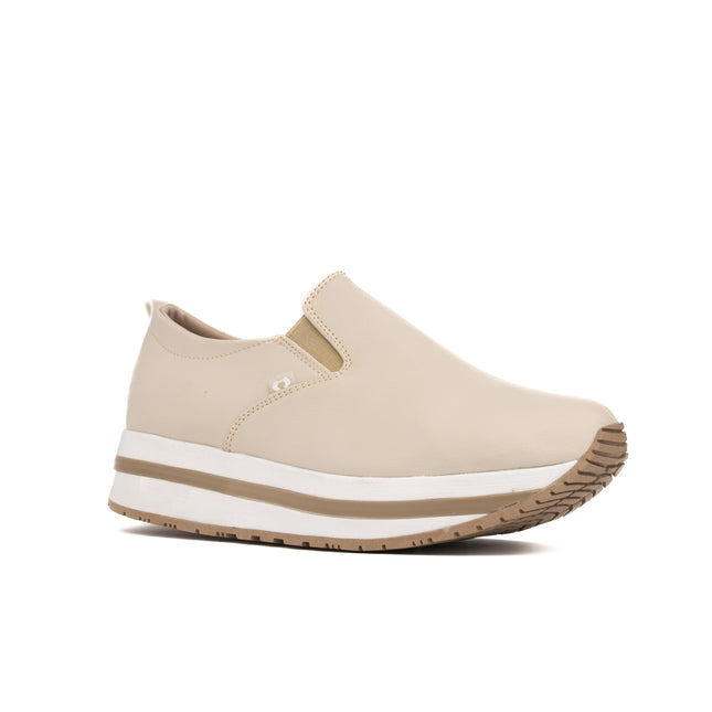 Zapatillas Urbanas Mujer Shumen - Beige