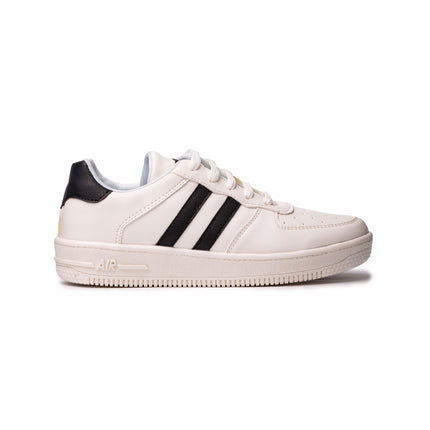 Zapatillas Urbanas Mujer Sisak - Blanco con Negro