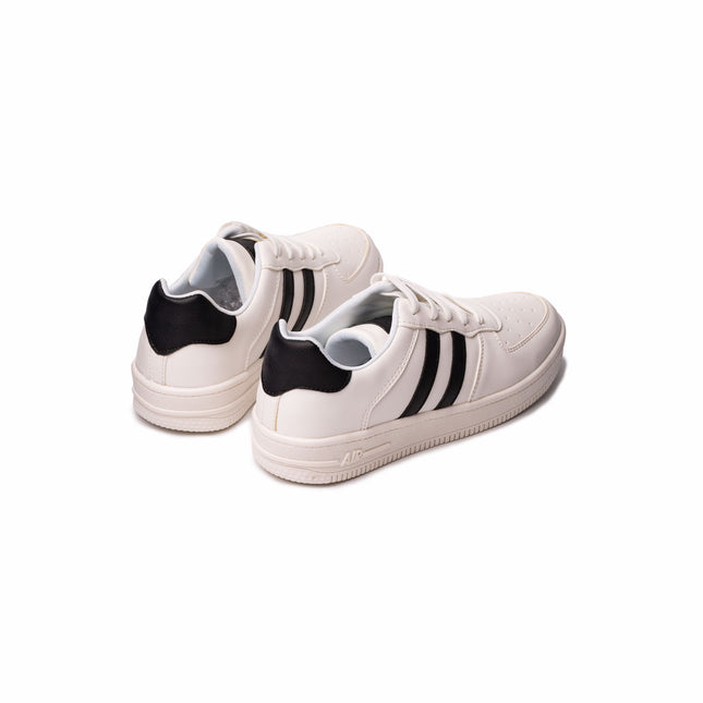 Zapatillas Urbanas Mujer Sisak - Blanco con Negro