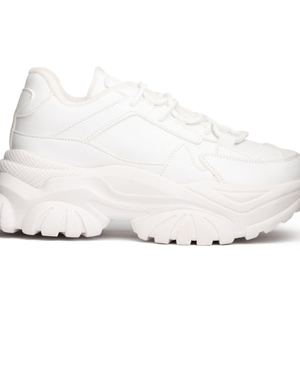 Zapatilla Snow - Blanco Cuero