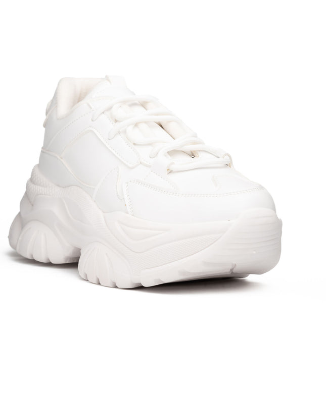 Zapatilla Snow - Blanco Cuero