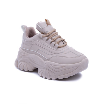 Zapatillas Urbanas Mujer Sochen - Beige