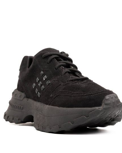 Zapatilla Talavera - Negro Gamuza