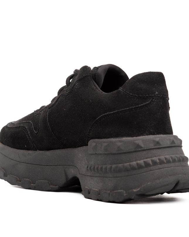 Zapatilla Talavera - Negro Gamuza