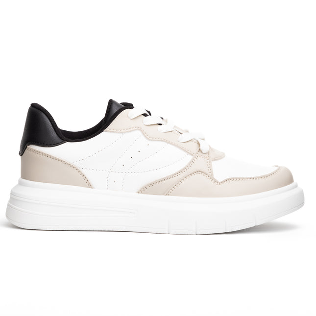 Zapatillas Urbanas Mujer Teheran - Beige