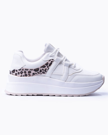 Zapatilla Thani - Blanco Print