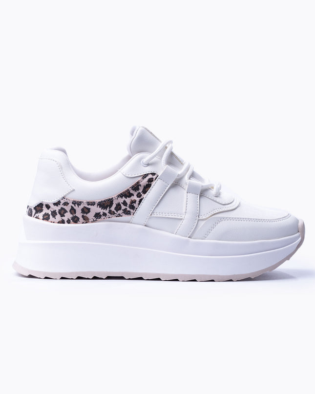 Zapatilla Thani - Blanco Print