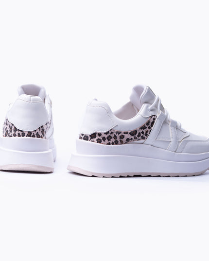 Zapatilla Thani - Blanco Print