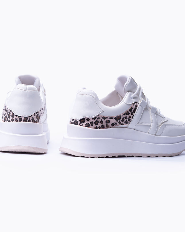 Zapatilla Thani - Blanco Print