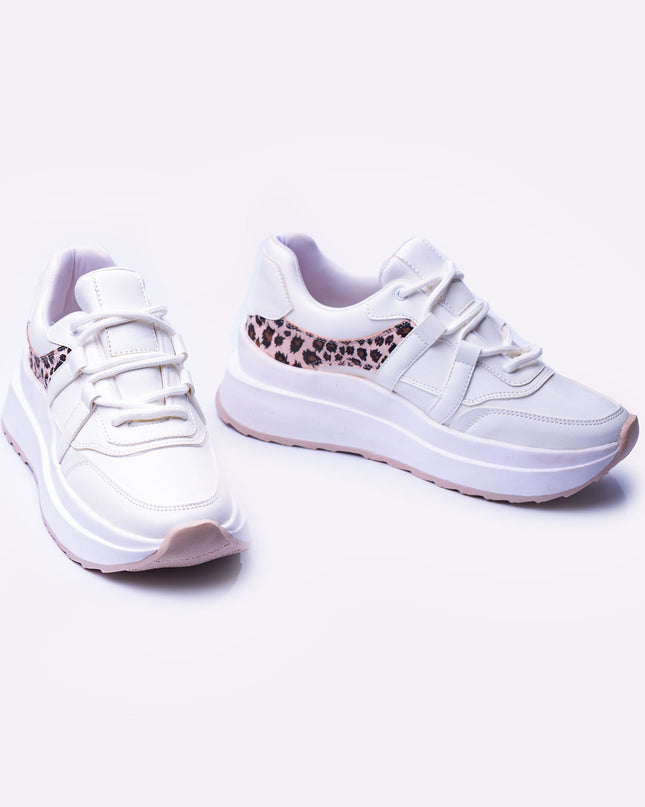 Zapatilla Thani - Blanco Print