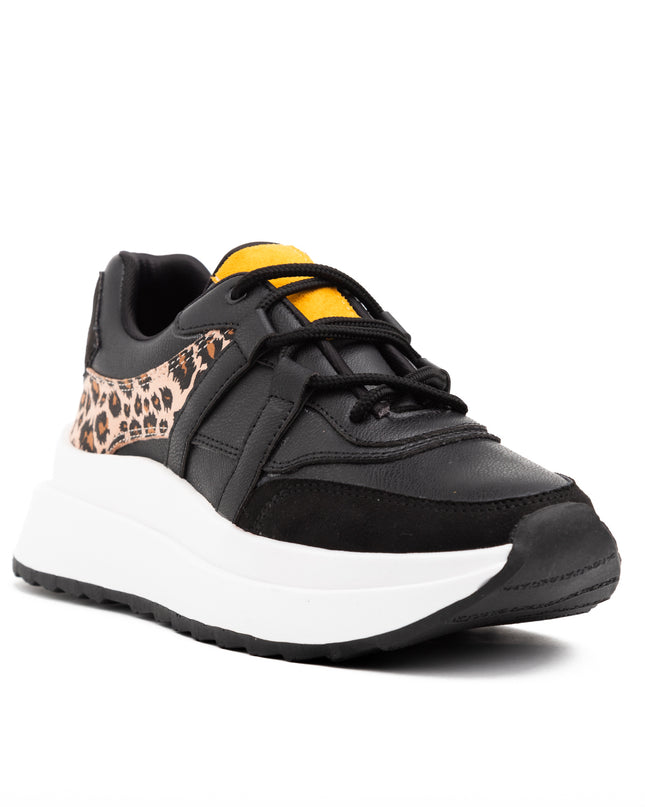 Zapatilla Thani - Negro Print