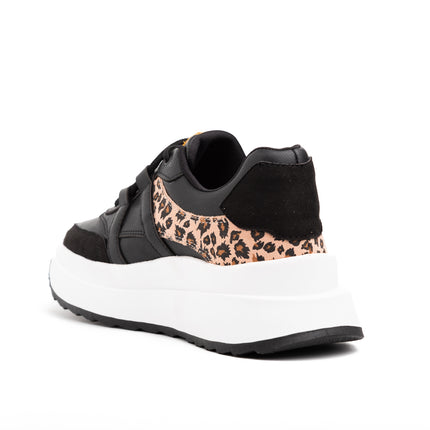 Zapatillas Urbanas Mujer Thani - Negro Print