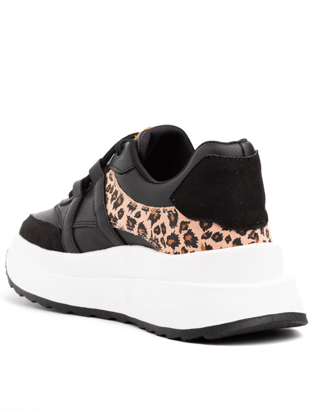 Zapatilla Thani - Negro Print