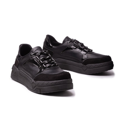Zapatillas Urbanas Mujer Thomson - Negro