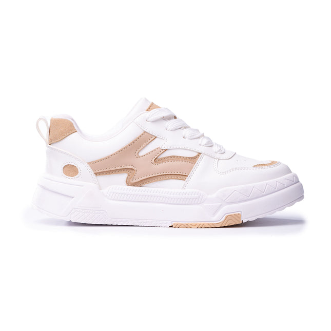 Zapatillas Urbanas Mujer Troyes - Beige