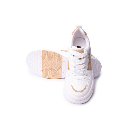 Zapatillas Urbanas Mujer Troyes - Beige