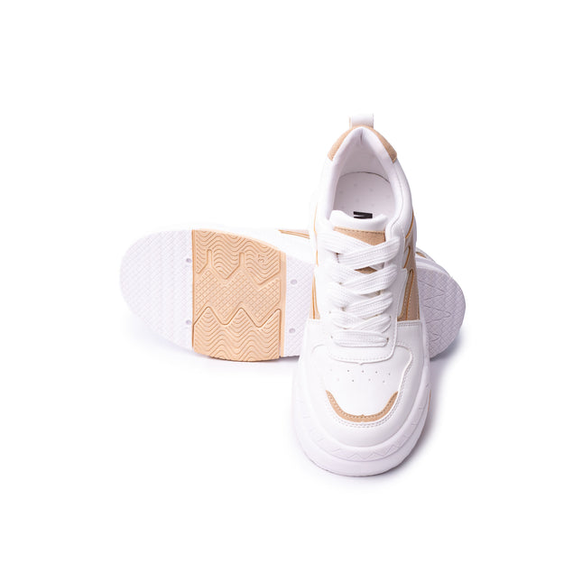 Zapatillas Urbanas Mujer Troyes - Beige