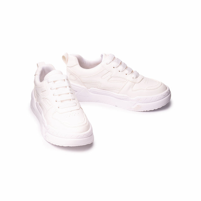 Zapatillas Urbanas Mujer Troyes - Blanco