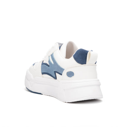 Zapatillas Urbanas Mujer Troyes - Celeste