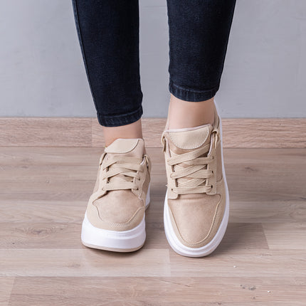 Zapatillas Urbanas Mujer Verapaz - Beige