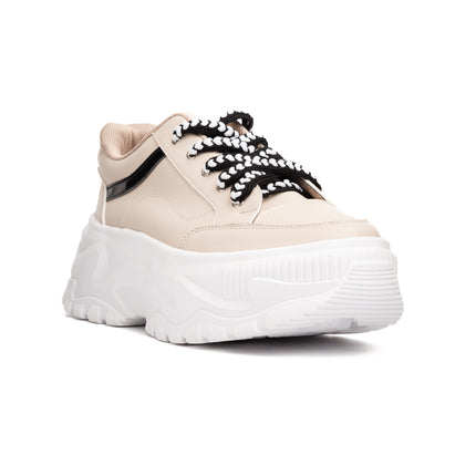 Zapatillas Urbanas Mujer Wendy 2.0 - Beige