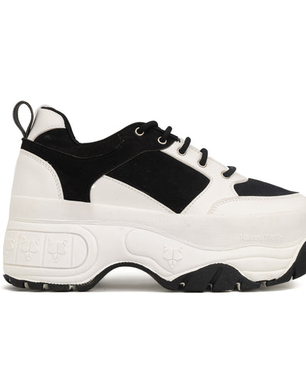 Zapatilla Wolf - Blanco con Negro