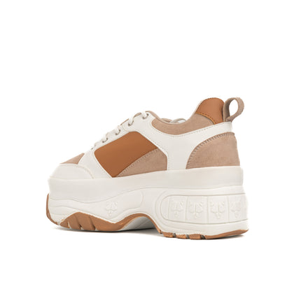 Zapatillas Urbanas Mujer Wolf - Camel