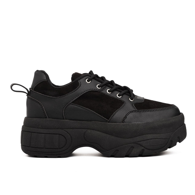 Zapatillas Urbanas Mujer Wolf - Negro