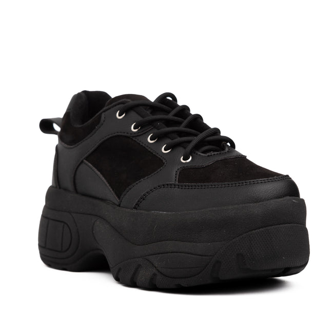 Zapatillas Urbanas Mujer Wolf - Negro