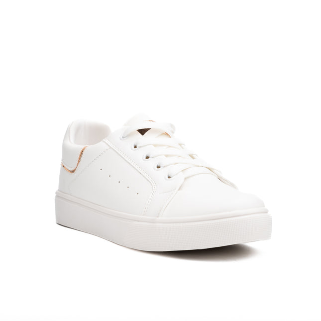 Zapatillas Urbanas Mujer Woodz - Dorado