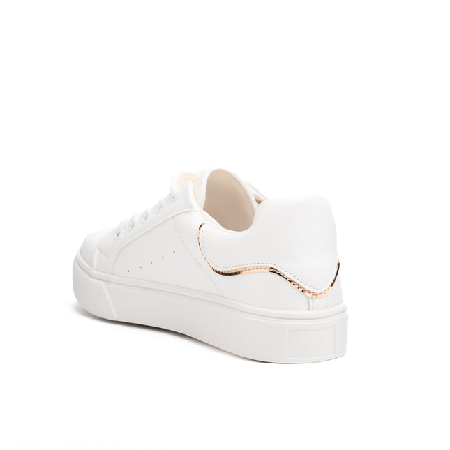 Zapatillas Urbanas Mujer Woodz - Dorado