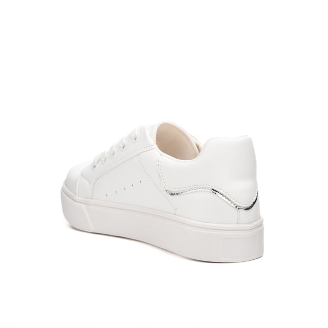 Zapatillas Urbanas Mujer Woodz - Plateado