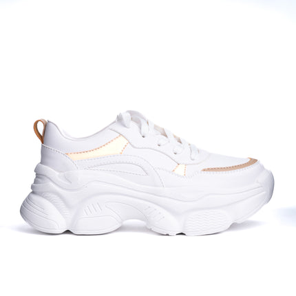 Zapatillas Urbanas Mujer Yozena - Beige