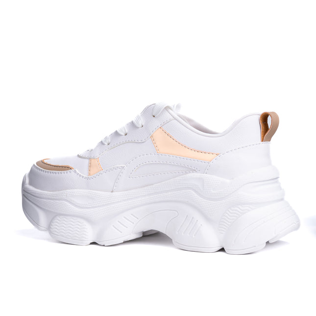 Zapatillas Urbanas Mujer Yozena - Beige