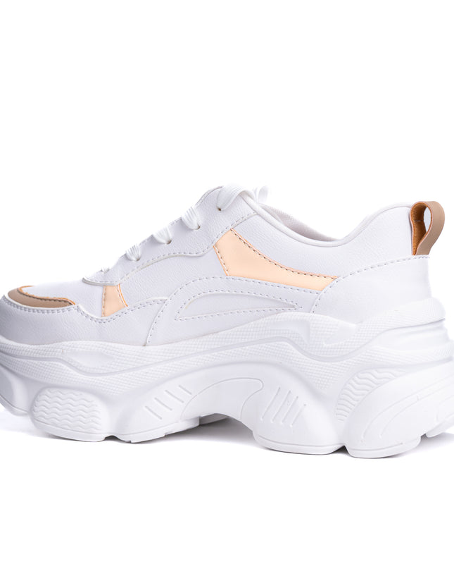 Zapatillas Urbanas Mujer Yozena - Beige