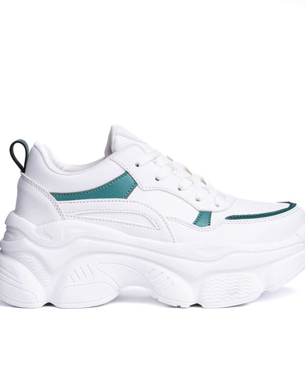 Zapatillas Urbanas Mujer Yozena - Verde