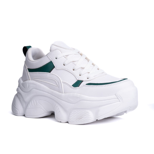Zapatillas Urbanas Mujer Yozena - Verde