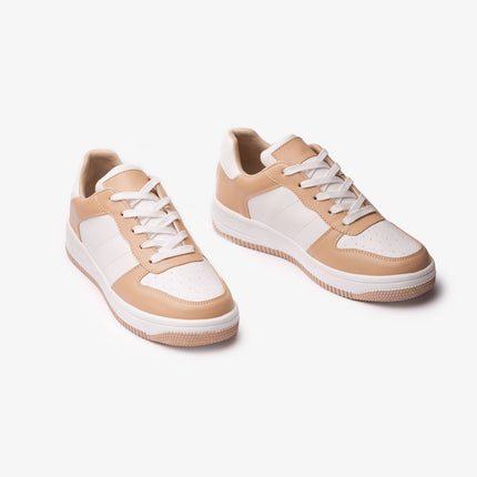Zapatillas Urbanas Mujer Ypres  - Beige