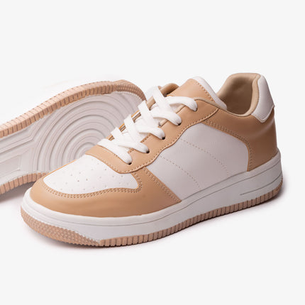 Zapatillas Urbanas Mujer Ypres  - Beige