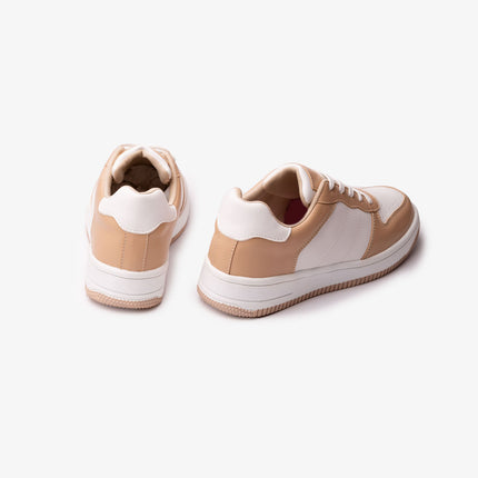Zapatillas Urbanas Mujer Ypres  - Beige