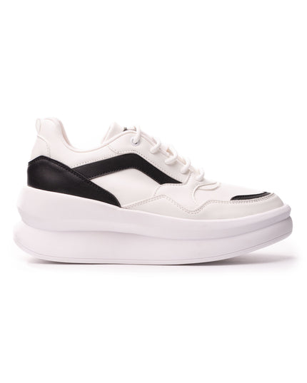 Zapatilla Zadar - Blanco con Negro