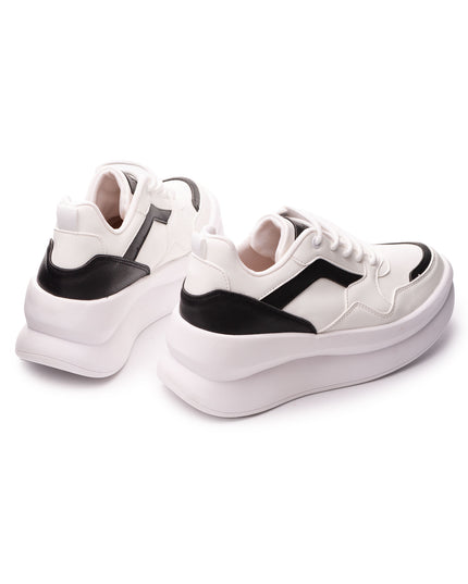 Zapatilla Zadar - Blanco con Negro